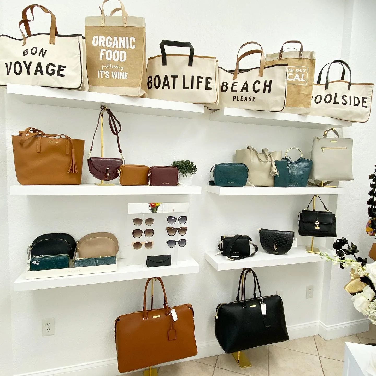 accessories at The Modern Pearl boutique in downtown Auburndale